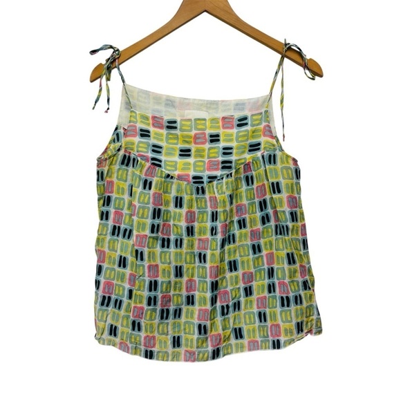 Anna Sui Anthropologie Mile Marker Cami Tank Top - Picture 3 of 14